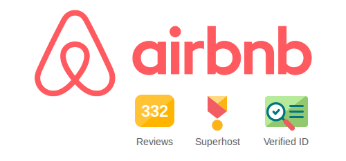 Airbnb Superhost logo